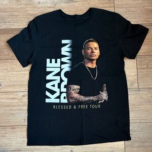 Kane Brown Concert Black Tour T-Shirt. XL